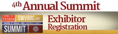 Register your exhibit for the 4th Annual Small Business Summit in Perris, CA